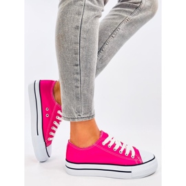 Zapatillas clásicas de mujer Fargis Fucsia rosado 4