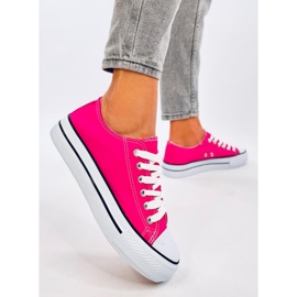 Zapatillas clásicas de mujer Fargis Fucsia rosado 5