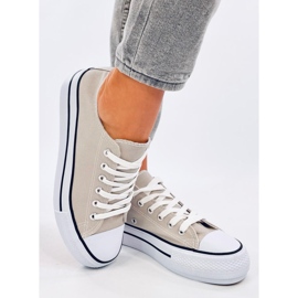 Zapatillas clásicas de mujer Fargis Grey gris 4