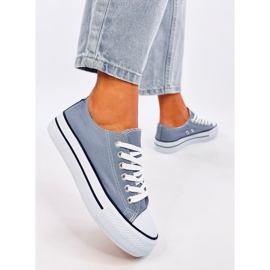 Zapatillas clásicas de mujer Fargis L.BLUE azul 2