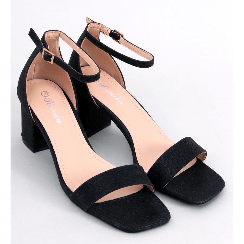 Sandalias de tacón Meghan Black negro 1 Sandalias de tacón Meghan Black negro 1