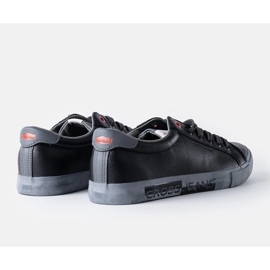 Deportivas Cross Jeans de hombre en negro y gris 2