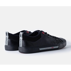 Deportivas Cross Jeans de hombre negras negro 2