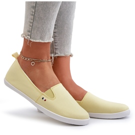 Zapatillas Slip-On Mujer Zapatillas Amarillas Adrancia amarillo 9