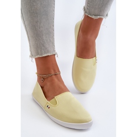 Zapatillas Slip-On Mujer Zapatillas Amarillas Adrancia amarillo 4