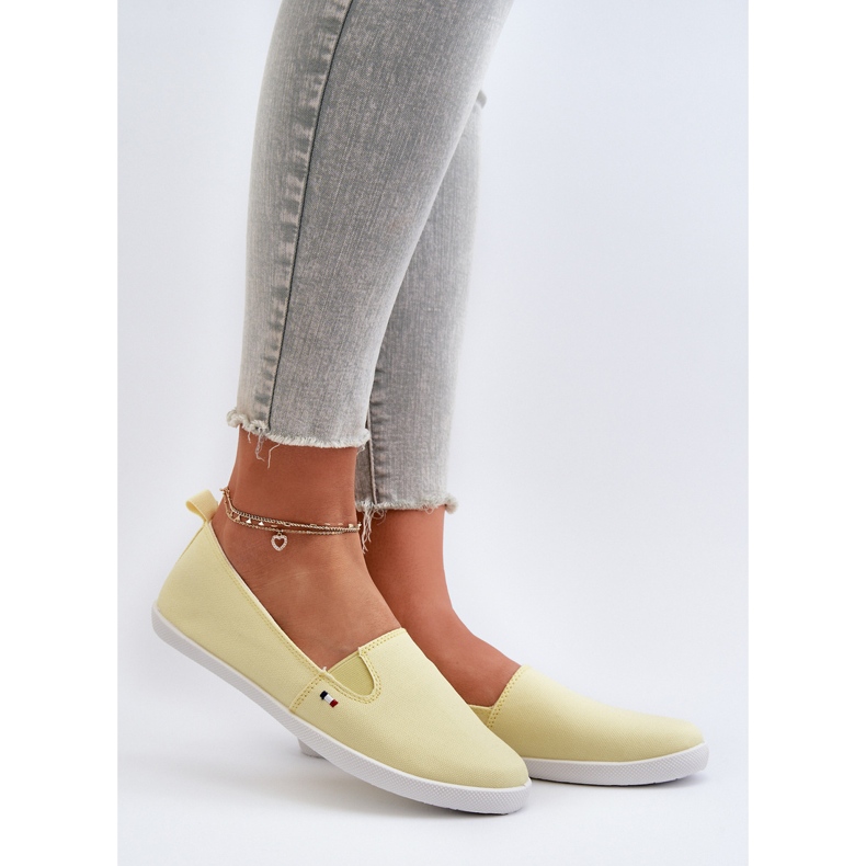 Zapatillas Slip-On Mujer Zapatillas Amarillas Adrancia amarillo 2