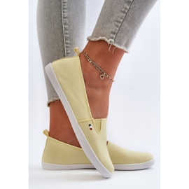 Zapatillas Slip-On Mujer Zapatillas Amarillas Adrancia amarillo 6