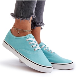 Zapatillas clásicas de mujer Olvali azules 8