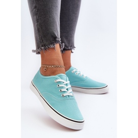 Zapatillas clásicas de mujer Olvali azules 3