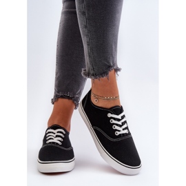 Zapatillas Deportivas Clásicas Mujer Deportivas Negras Olvali negro 9
