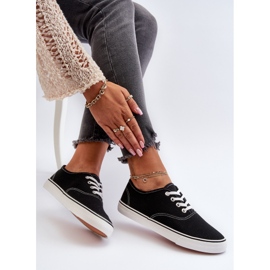 Zapatillas Deportivas Clásicas Mujer Deportivas Negras Olvali negro 3