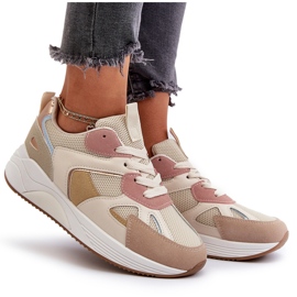 Zapatillas Mujer Plataforma Multicolor Lenivia beige 11