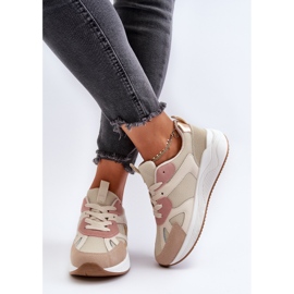 Zapatillas Mujer Plataforma Multicolor Lenivia beige 9