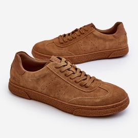 Zapatillas Hombre Ante Big Star NN174186 Camel marrón 4