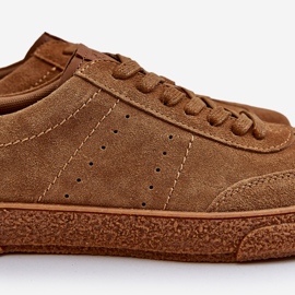 Zapatillas Hombre Ante Big Star NN174186 Camel marrón 2