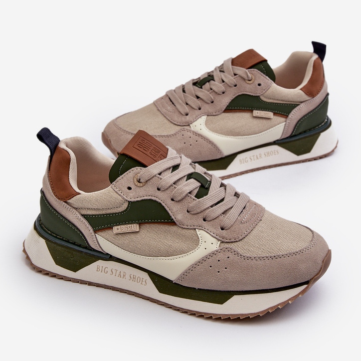 Zapatillas Hombre Memory Foam System Big Star NN174349 Beige 1 Zapatillas Hombre Memory Foam System Big Star NN174349 Beige 1