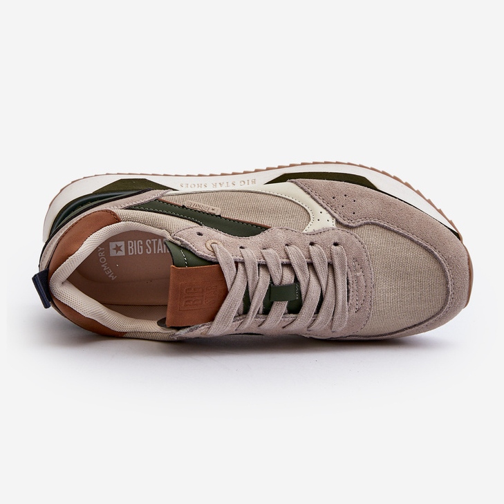 Zapatillas Hombre Memory Foam System Big Star NN174349 Beige 2 Zapatillas Hombre Memory Foam System Big Star NN174349 Beige 2