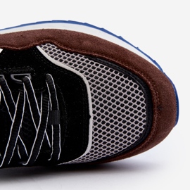 Zapatillas de Hombre Big Star NN174322 Memory Foam System Marrón-Negro 3
