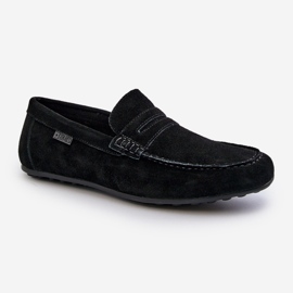 Mocasines Hombre Ante Big Star NN174224 Negro 5