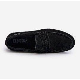 Mocasines Hombre Ante Big Star NN174224 Negro 1