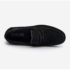 Mocasines Hombre Ante Big Star NN174224 Negro 4