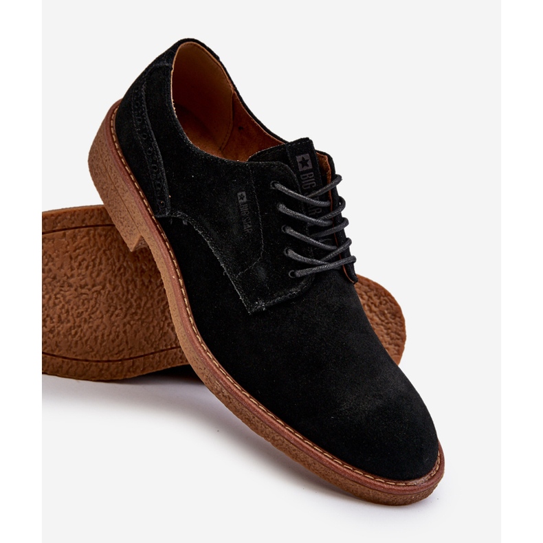 Zapatos Hombre Ante Big Star NN174212 Negro 2