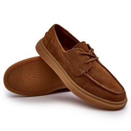 Mocasines Brogues de Ante Hombre Big Star NN174198 Camel marrón 6