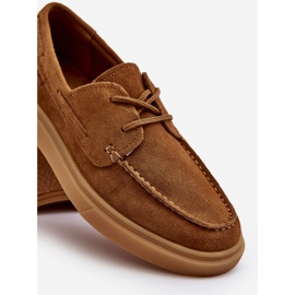 Mocasines Brogues de Ante Hombre Big Star NN174198 Camel marrón 2