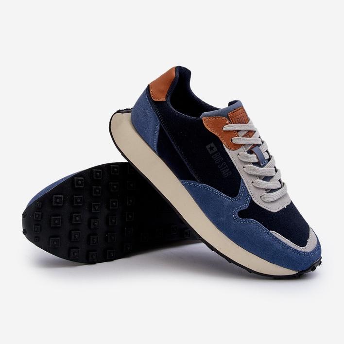 Zapatillas Hombre Memory Foam System Big Star NN174356 Azul Marino 1 Zapatillas Hombre Memory Foam System Big Star NN174356 Azul Marino 1