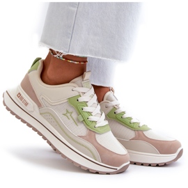 Zapatillas Mujer Big Star NN274A091 Beige y Verde 10