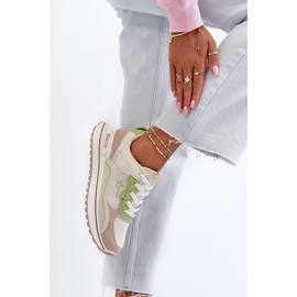 Zapatillas Mujer Big Star NN274A091 Beige y Verde 7