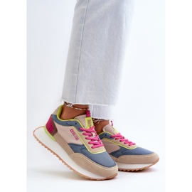 Zapatillas Mujer Memory Foam System Big Star NN274692 Multicolor azul 2 Zapatillas Mujer Memory Foam System Big Star NN274692 Multicolor azul 2