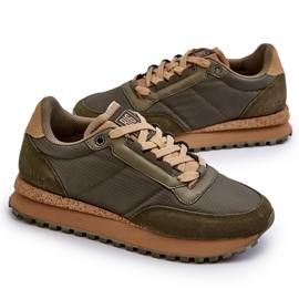 Zapatillas Hombre Memory Foam System Big Star NN174325 Caqui verde 8