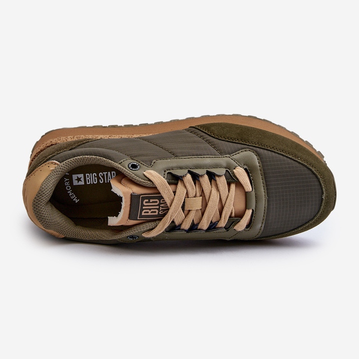 Zapatillas Hombre Memory Foam System Big Star NN174325 Caqui verde 2 Zapatillas Hombre Memory Foam System Big Star NN174325 Caqui verde 2
