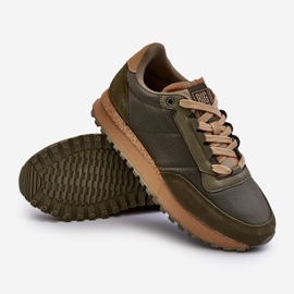 Zapatillas Hombre Memory Foam System Big Star NN174325 Caqui verde 3