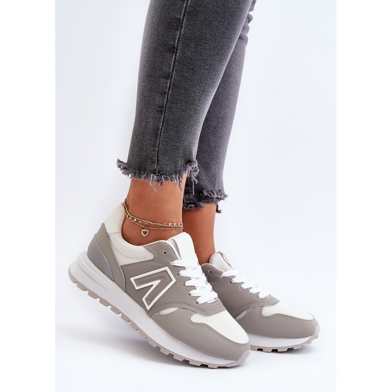 Zapatillas Mujer Zapatillas Deportivas Gris Daisee 2