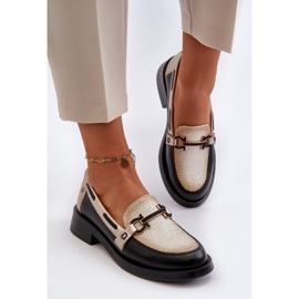 Mocasines de Piel Zapatos Mujer Maciejka 06493-01 Negro 5