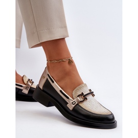 Mocasines de Piel Zapatos Mujer Maciejka 06493-01 Negro 6