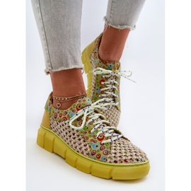 Zapatos Mujer Piel Maciejka 05850-09 Lima verde 4