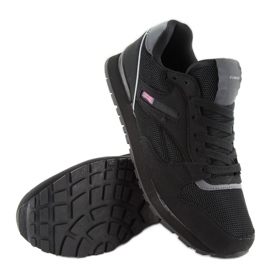 Deportivas súper cómodas D81 negras negro 2