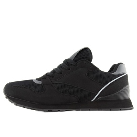 Deportivas súper cómodas D81 negras negro 3