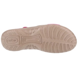 Sandalias Rieker Sandalias W 64870-31 rosado 3