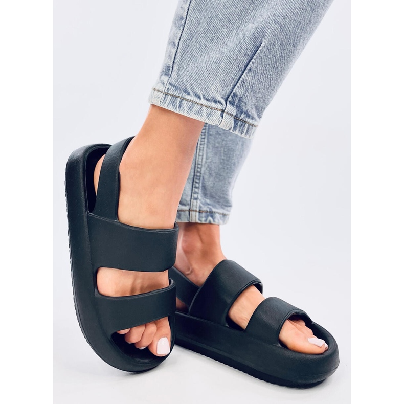 Rickett Sandalias de espuma negra negro 2 Rickett Sandalias de espuma negra negro 2
