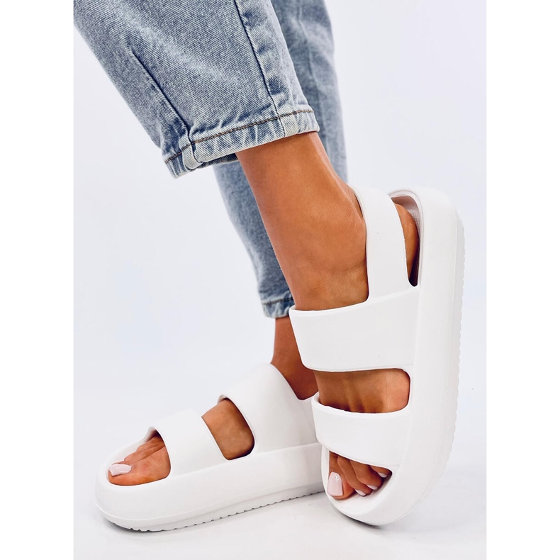 Rickett Sandalias de espuma blanca blanco 2