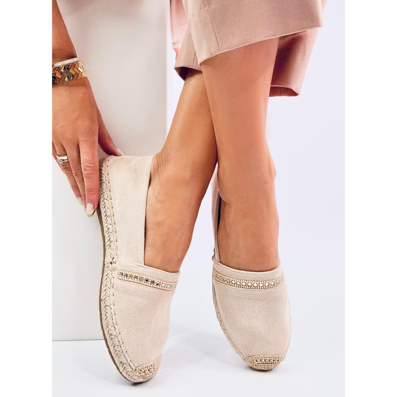 Alpargatas de mujer Etance Beige 1