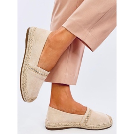 Alpargatas de mujer Etance Beige 3