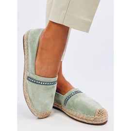 Alpargatas de mujer Etance Verde 2