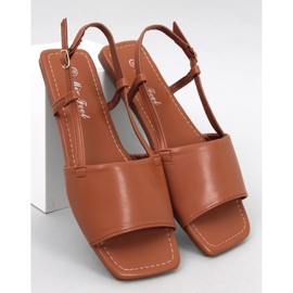 Sandalias mujer Dreys Camel marrón 4