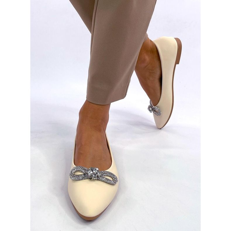 Duvall Bailarinas beige con strass 1 Duvall Bailarinas beige con strass 1
