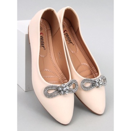 Duvall Bailarinas beige con strass 5